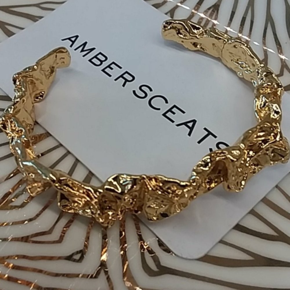COPY - Amber Sceats Emery gold bracelet